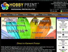 Tablet Screenshot of printer-dtg.com